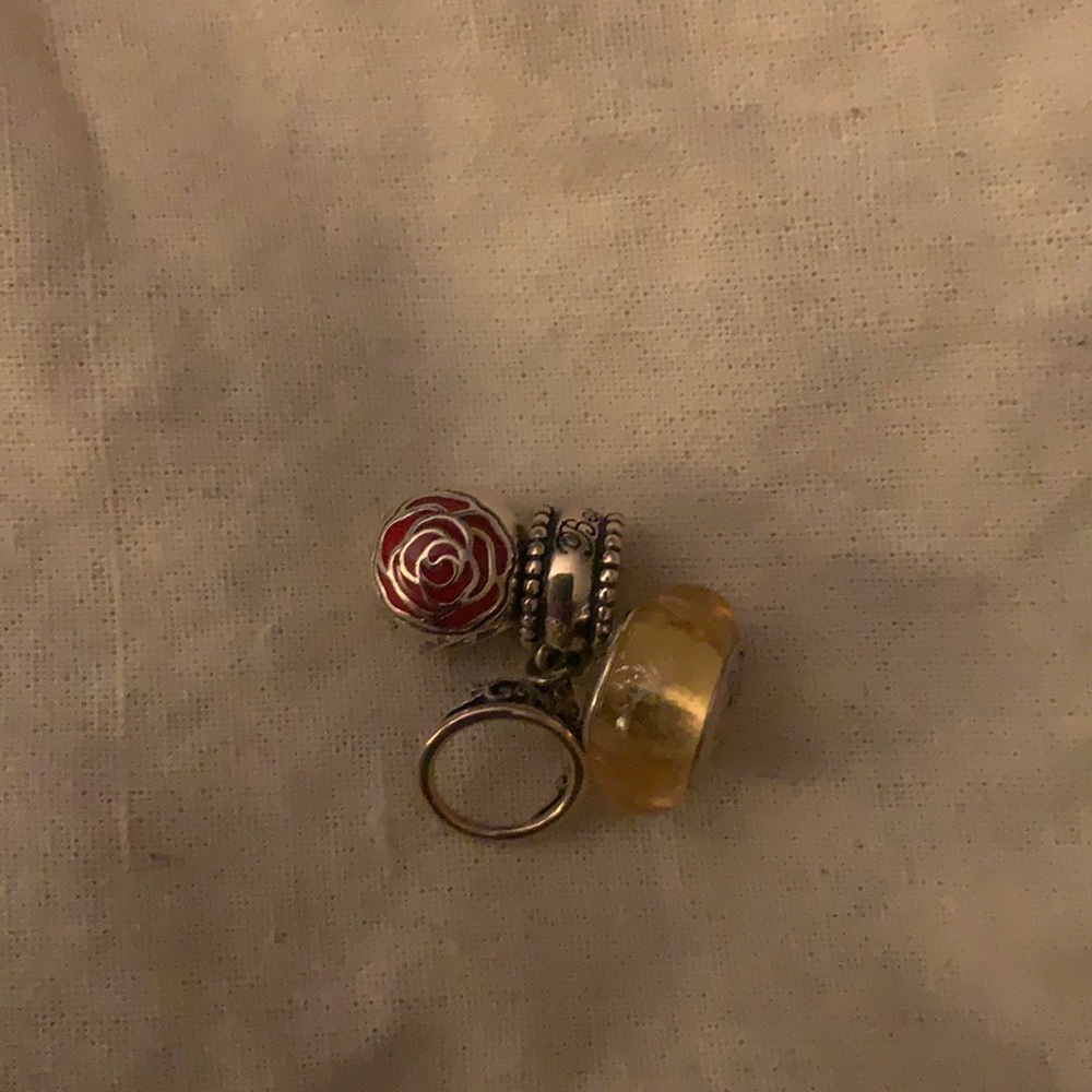 Pandora Belle Charm set. Disney collection